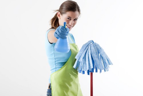 Deep cleaning of kitchen and bathroom surfaces in Pimlico