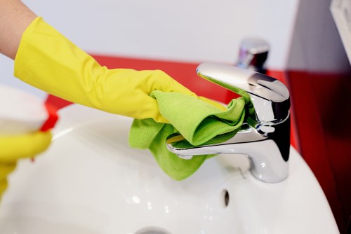 Attention to detail in professional cleaning standards