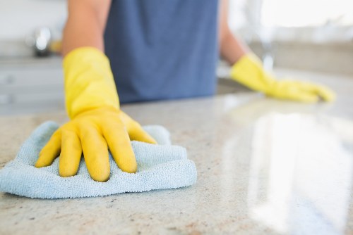 Weekly cleaning tasks in a Pimlico property with kitchen and bathroom care