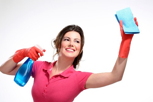 Upholstery cleaning tools and pre-treatment for a sofa in Pimlico