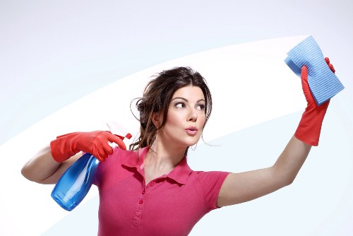 Washroom and kitchen cleaning for a commercial property in Pimlico